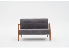 Canapea 2 locuri TUMI, gri