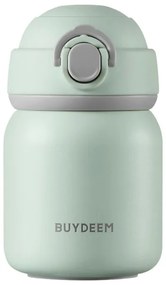 Termos BUYDEEM TAN200, 200 ml, Capac cu infiletare etansa, Otel inoxidabil, Verde