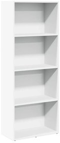 857908 vidaXL Bibliotecă, alb, 60x30x152 cm, lemn prelucrat