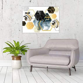 Tablou - Poligon (70x50 cm)