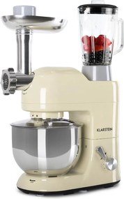 Klarstein Lucia, robot de bucatarie, 3 in 1, 1800 W / 2,7 PS, 5l, otel inoxidabil, fara BPA
