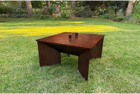 Fokus Focar de grădină 50 x 50 x 30 cm, corten CORGARDEN 1016