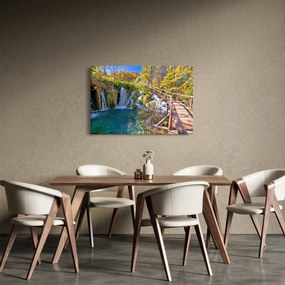 Tablou - Intrare in cascade (90x60 cm)
