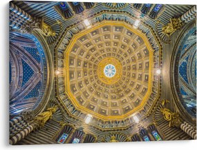 Tablou cu tavanul bisericii Siena (70x50 cm)