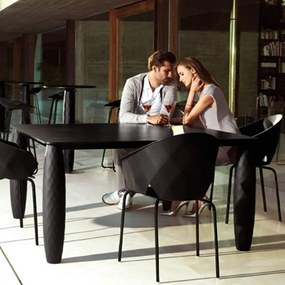 Masa dining de exterior / interior design modern premium VASES 100x100cm