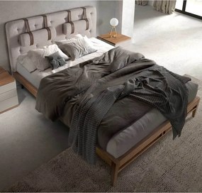 Pat dublu design modern Platin, 160x200cm