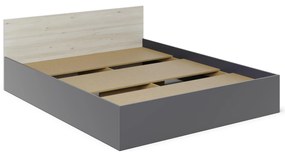 Pat Malmo, 200 x 160 cm, Stejar Alb/Antracit