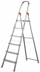 Rolser Trepte din aluminiu pentru uz profesionalUnica, 6 trepte, 6 trepte
