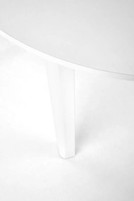 Set masa extensibila Ringo alb/alb L102-142 cm + 4 scaune Velo gri/alb