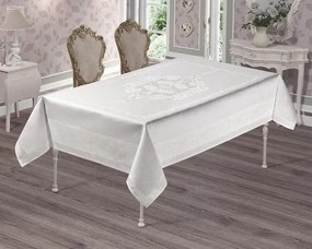 Fata de masa teflonata si impermeabila, 160x350 cm, Alb, Jumbo