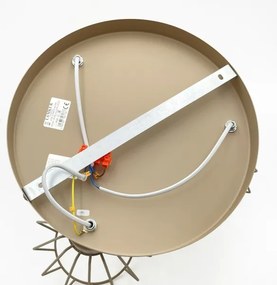 Plafonieră aplicată AUDREY 3xE27/15W/230V bej