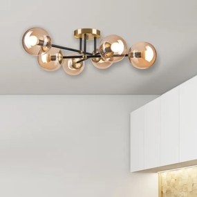 Lustră aplicată MALENA 6xE14/5W/230V