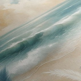 Tablou – Plajă pictată în culori delicate (120x50 cm)