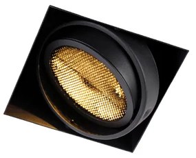 Spot integrat negru GU10 AR111 fără cadru - Oneon Honey
