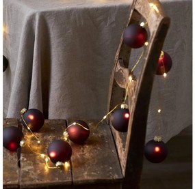 Eglo 411559 - Șir luminos BLISS 22 LED/3xAA 2,6m alb cald