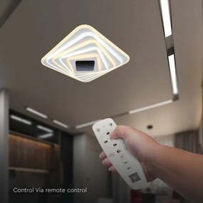 Plafonieră LED dimabilă LED/150W/230V 3000-6500K + telecomandă