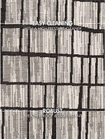 Covor pentru exterior și interior negru/crem rotund ø 200 cm Haringey Crouch – Ted Baker