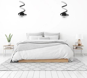 Corp de iluminat elegant cu design modern Negru