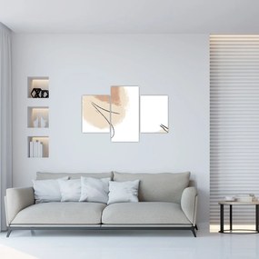 Tablou - Abstracție albă (90x60 cm)