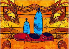 Tablou - Pictură străveche (70x50 cm)