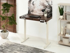Masă PC Osto 120 (nuc + crem). 1109830