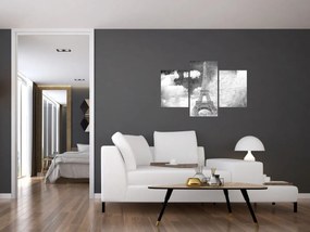 Tablou - Carte poștală de epocă a orașului N⁰3 (90x60 cm)