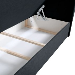 Pat boxspring, 180x200, gri, BEST