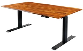 Birou cu inaltime reglabila electrica Mammut 140cm, sheesham