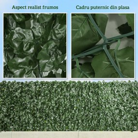 Outsunny Rulou de Gard Viu Artificial pentru Balcon si Gradina | Aosom Romania