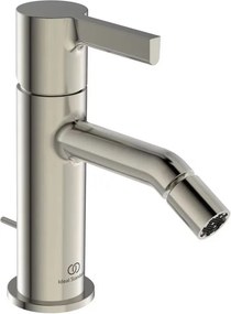 Baterie bideu Ideal Standard Atelier Joy argintiu Silver Storm cu ventil