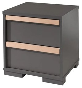 Noptieră de copii gri închis London – Vipack