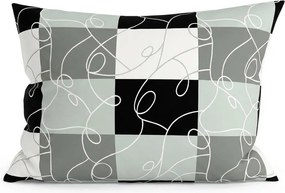 Fata de perna din polibumbac KASPARO POLY 50x70 cm, gri
