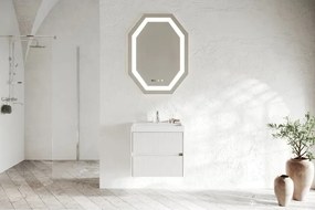 Set dulap baza alb si lavoar Savini Due Portofino 60 cm