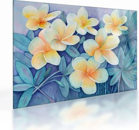 Tablou pe sticlă - Tufe tropicale (70x50 cm)