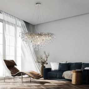 Lustră pe cablu ICICLE 10xG9/40W/230V Paul Neuhaus 2192-55