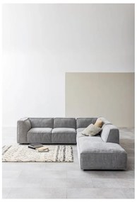 Modul de colț pentru canapea Bonami Selection Fairfield, gri deschis