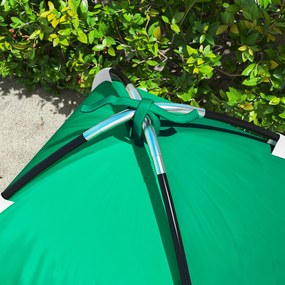 Outsunny Cort Dus Vestiar Intimitate Adăpost Portabil Exterior Camping Plajă Geantă Transport Verde | Aosom Romania