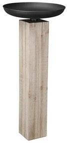 Suport lumanari Antiq din lemn si metal 50x111 cm