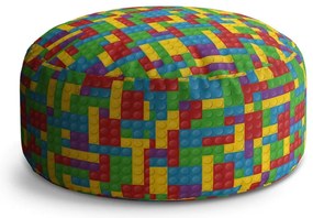 Taburet Circle set de construcție colorat, colorat