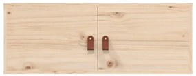 Dulap de perete, 80x30x30 cm, lemn masiv de pin 1, Maro