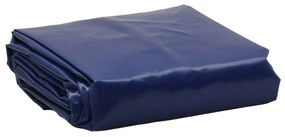 vidaXL Prelată, albastru, Ø 2,4 m, 650 g/m²