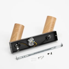 Spot Brilagi SELE 2xGU10/30W/230V negru/bej