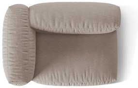 Modul pentru canapea modulară bej (cu colț pe partea stângă ) Martina – Micadoni Home