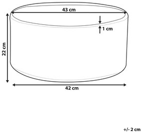 Ghiveci ⌀ 43 cm Valty (alb). 1079946