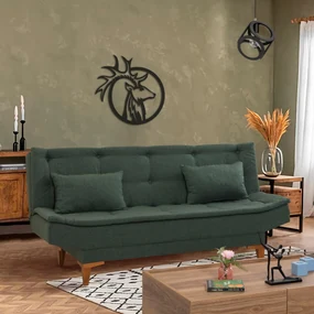 Canapea Canapea trei locuri Santic (verde). 1072708