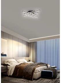 Brilagi - Plafonieră LED STRIPES, 42W, 230V, neagră