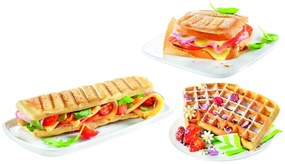 Sandwich maker negru-argintiu Break Time - Tefal