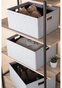 Cutii de depozitare gri-deschis 3 buc. din carton Ture – Bigso Box of Sweden