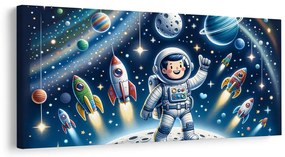 Tablou aventură galactică a unui mic erou