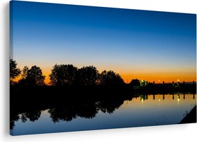 Tablou cu apus de soare (90x60 cm)
